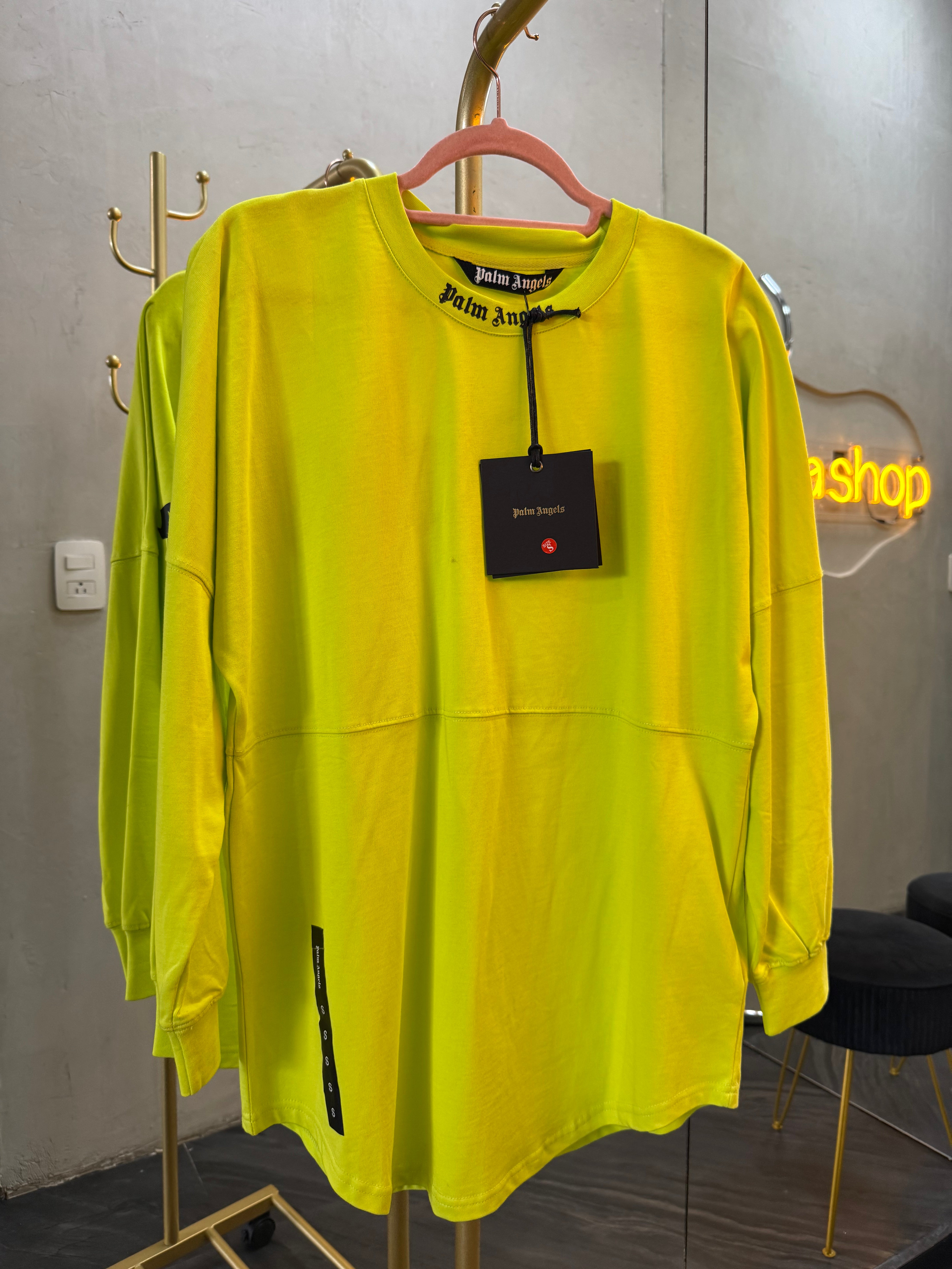 T-SHIRT VERDE MANGA PAL AN-7